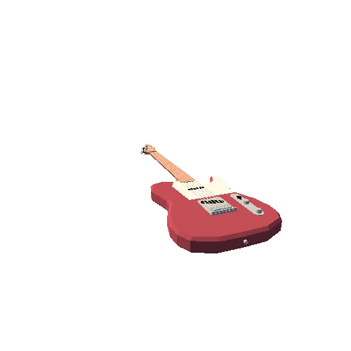 Electric Guitar Telecaster Red